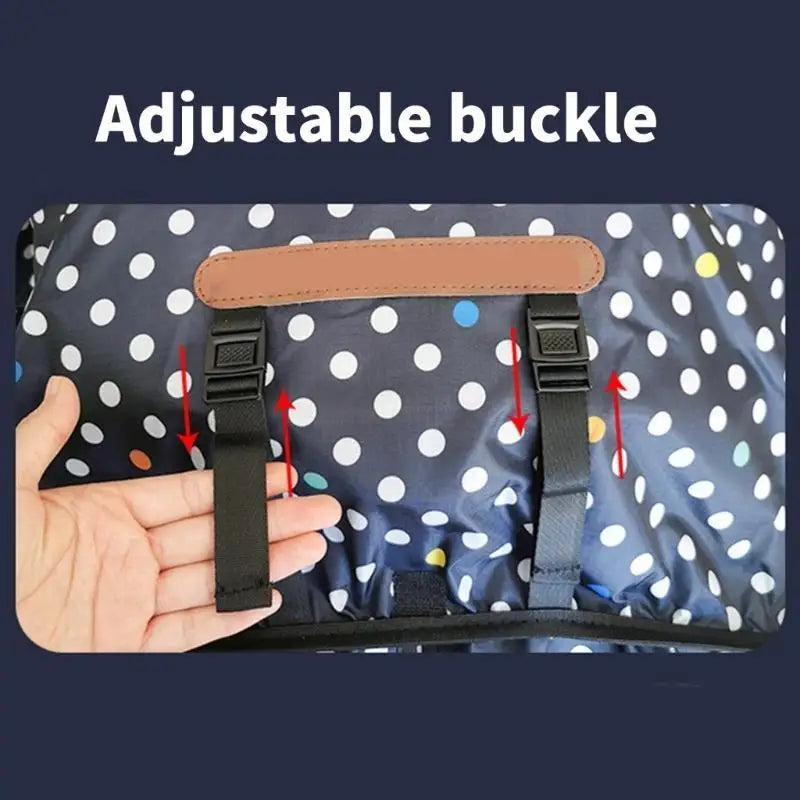 Windproof Baby Stroller Cover with Insect Net & Rain Shield