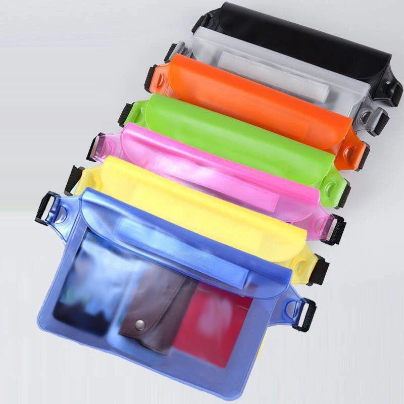 Phone Waterproof Bag Sealing Drift Diving Waist Pack Skiing Beach Boat Sport Swimming Underwater Case Cover Shoulder Bags Peaceful Pleasures Health and Wellness