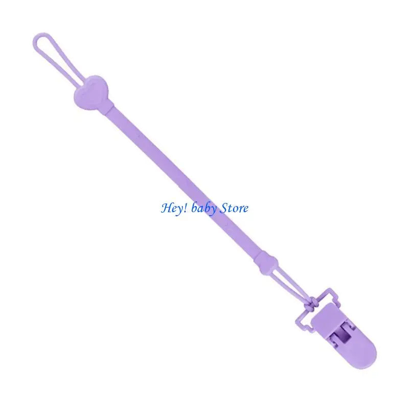 Silicone Baby Pacifier Clip Anti-Lost Chain | Teether Holder