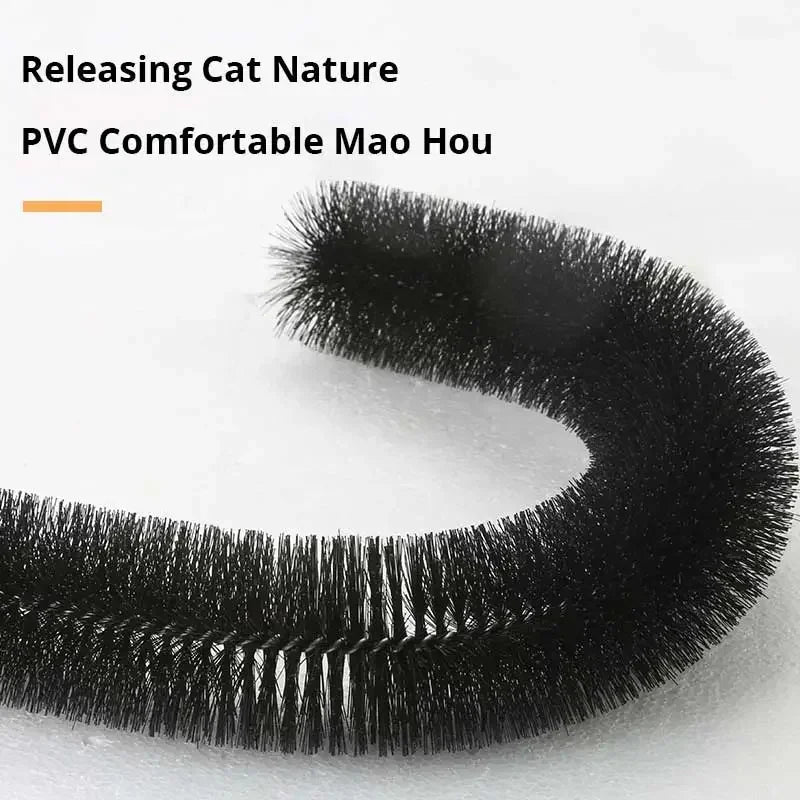 Cat Arch Self-Groomer with Scratching Pad & Massage Brush