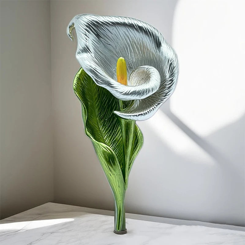 Lily Flower Enamel Brooch Pin – 4 Colors | Women & Unisex Enamel Brooch Pin Peaceful Pleasures Health and Wellness A1