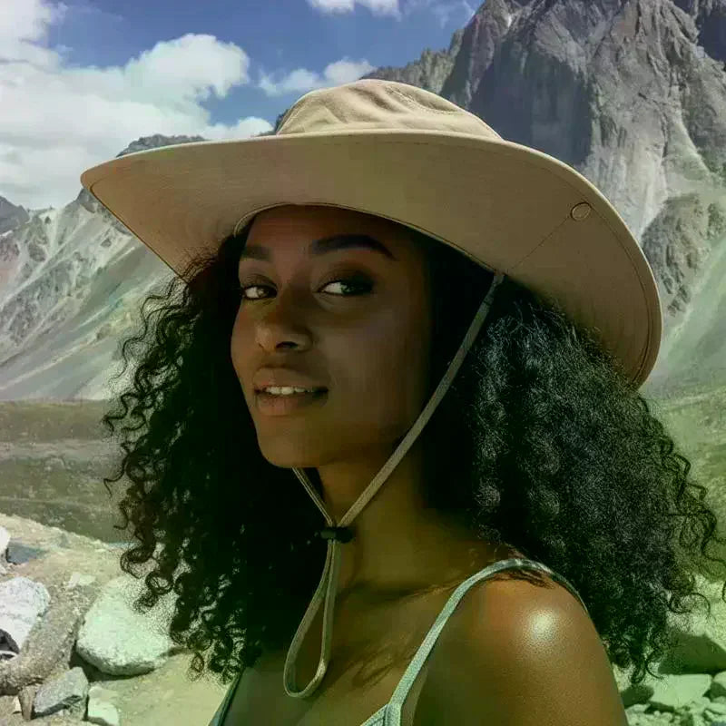 Faux Suede Western Cowboy Hat | Unisex Wide Brim Fedora