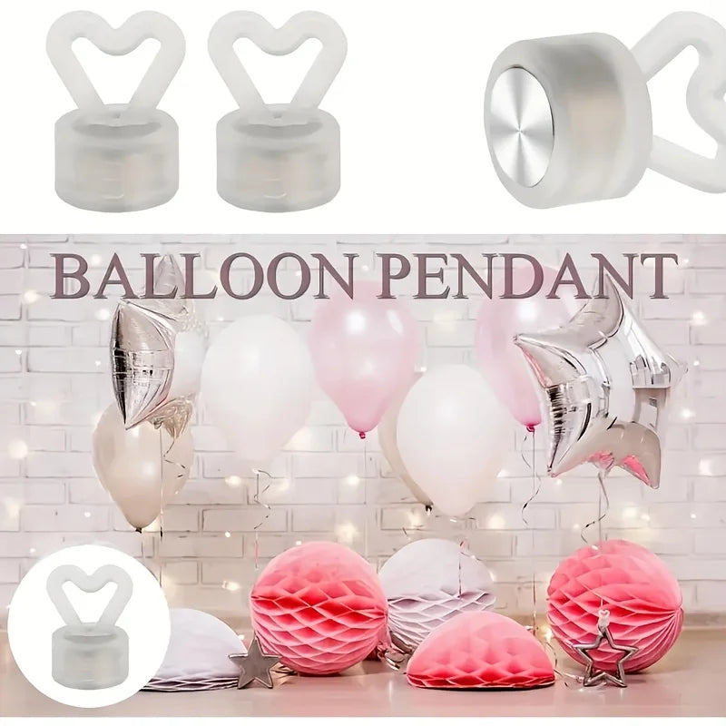 6 Reusable Heart-shaped Balloon Weights Wedding Birthday Party Decor