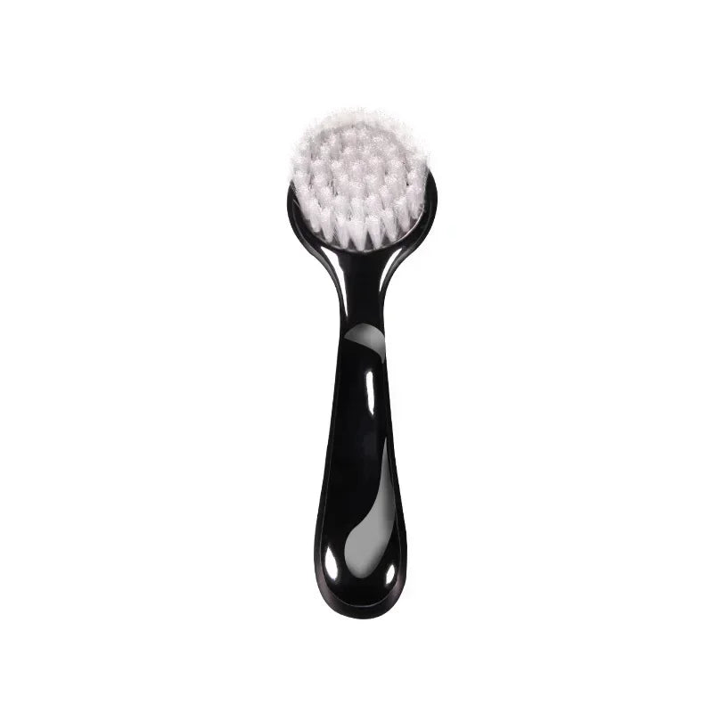 1PC Round Head Nail Care Makeup Brush, Gentle, with Plastic Handle, Nail Art Gel Powder Dust Clean Remover Peaceful Pleasures Health and Wellness China Mainland black