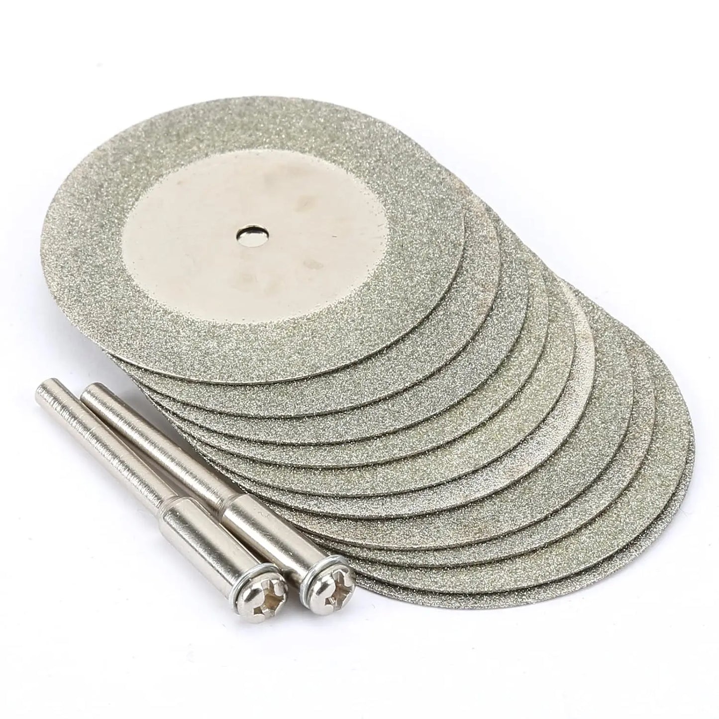 Diamond Cutting Disc Set 10pc – 16–40mm Rotary Cut-Off Wheels