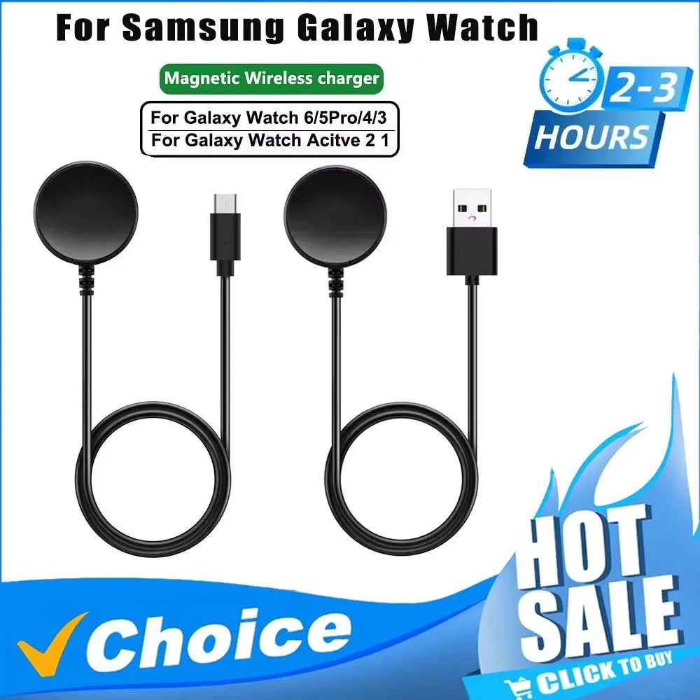 USB-C Charger for Samsung Galaxy Watch 7/6/5/4 – 3.3ft Peaceful Pleasures Health and Wellness