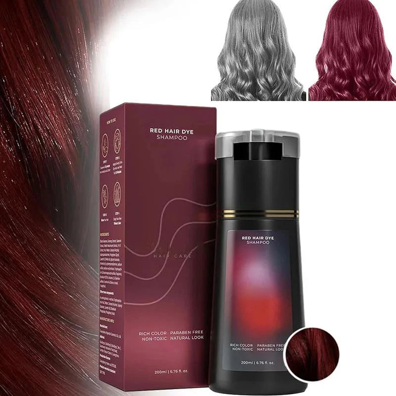 3-in-1 Hair Dye Shampoo | Color, Nourish & Oil Control 200ml
