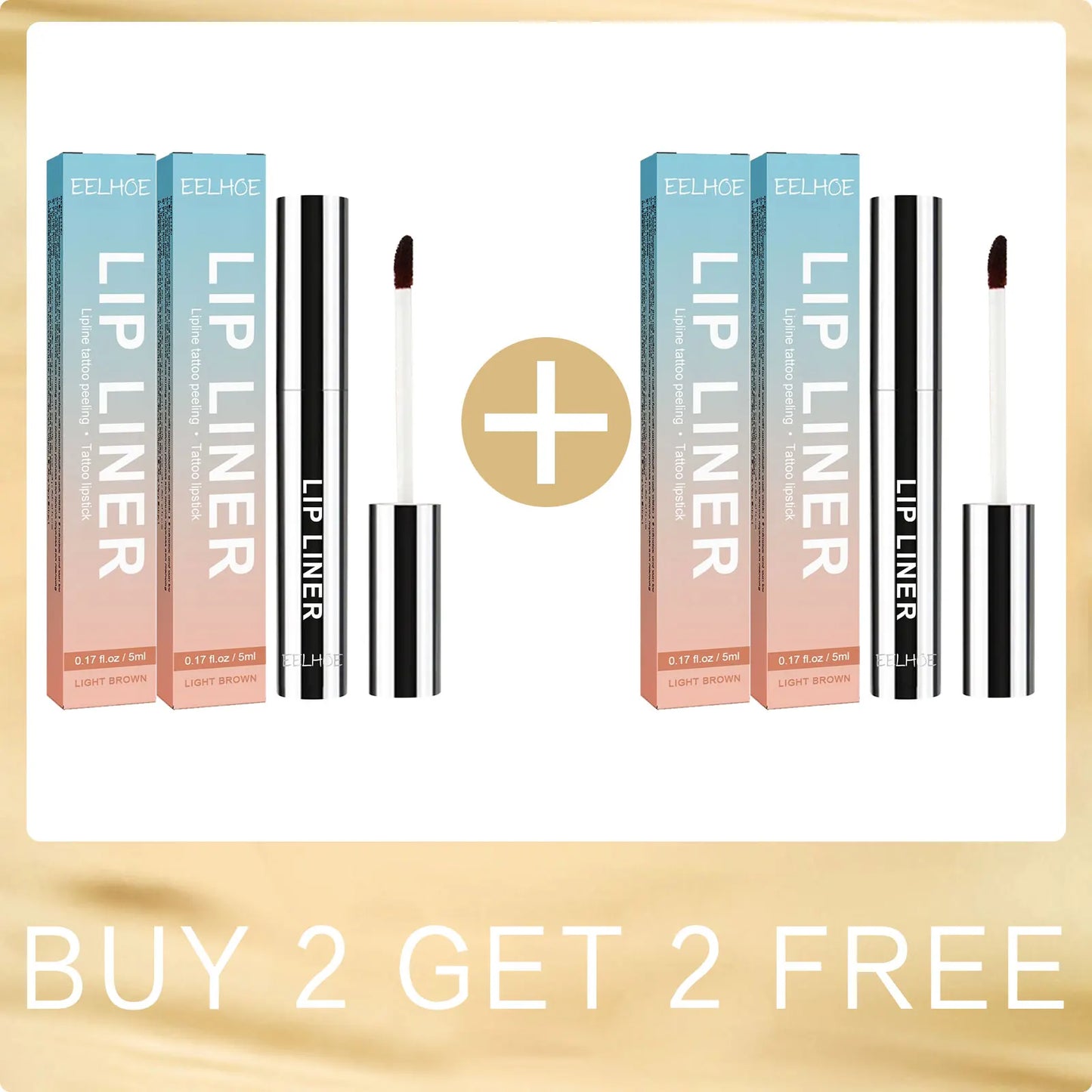 EELHOE Matte Waterproof Peel-Off Lip Liner – Long-Lasting Color