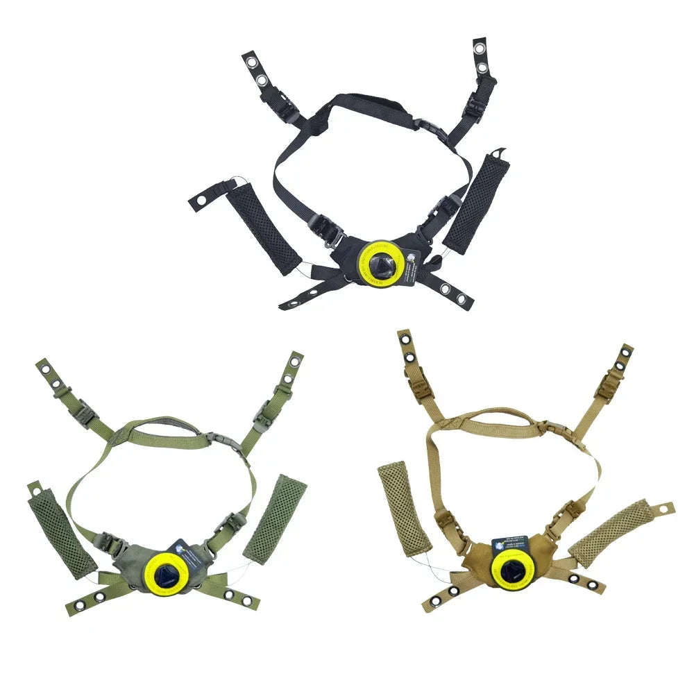 NEW Upgraded Team Wendy Helmet Hanging Suspension System Chin Strap for Team Wendy FAST MICH Tactical Helmet Accessories Peaceful Pleasures Health and Wellness