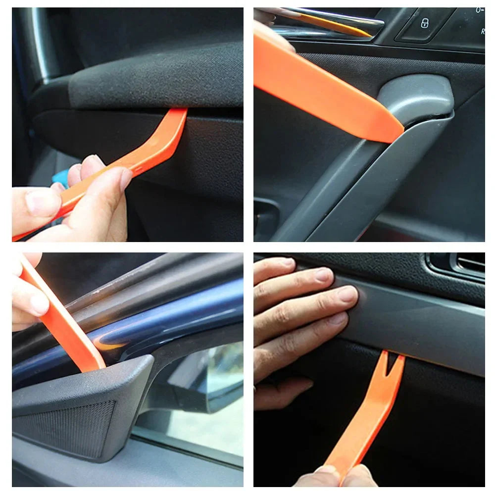 Car Panel Removal Tool Kit – 4pc & 12pc Trim Pry Set