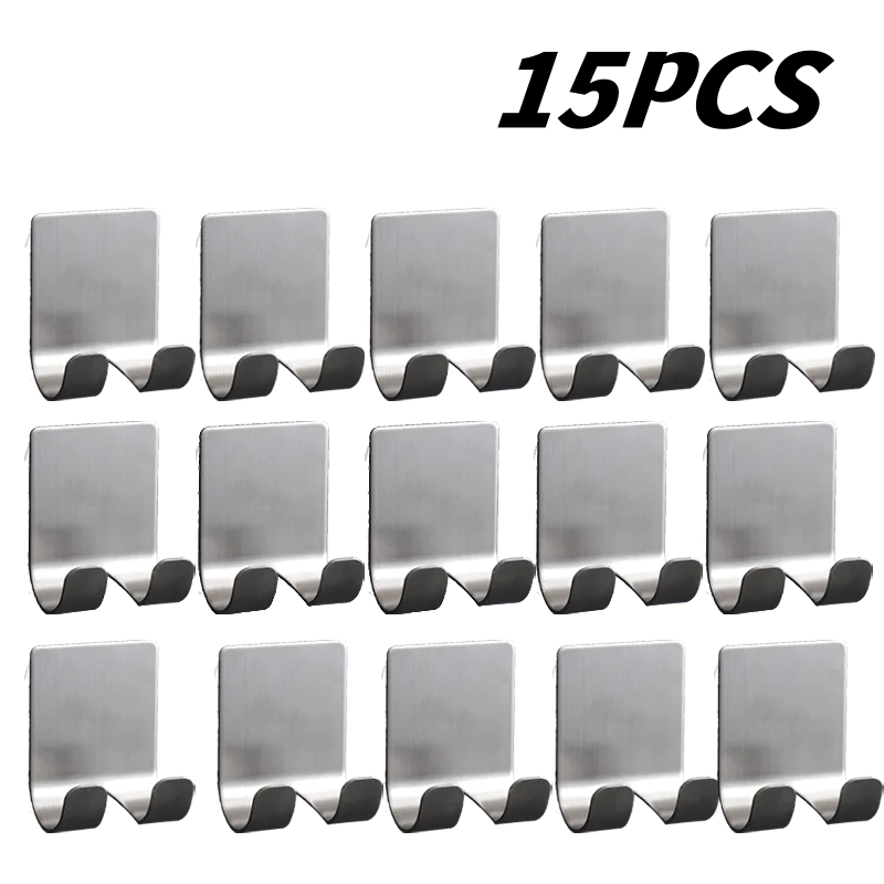 No-Drill Adhesive Razor Holder Wall Hook | Bathroom Storage