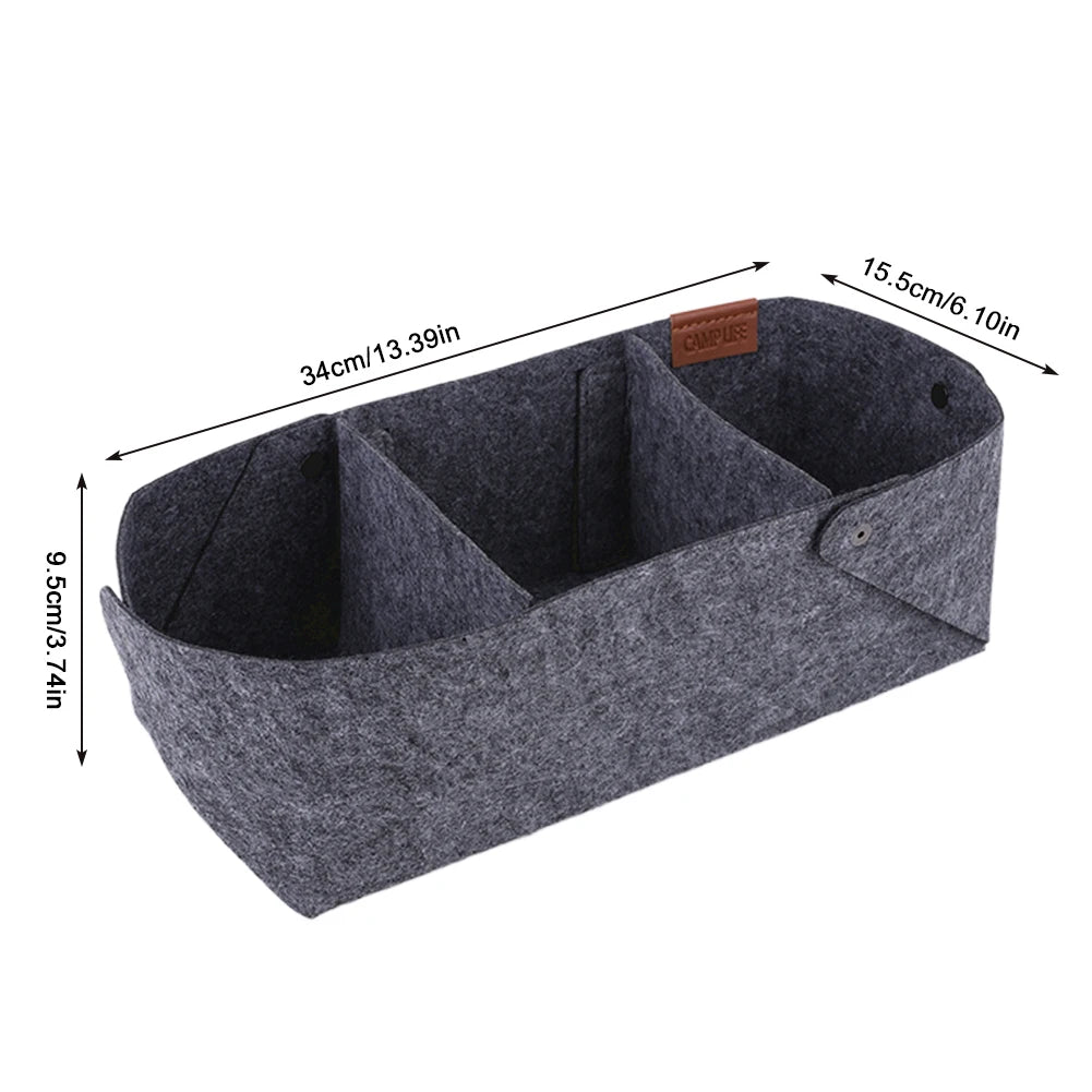 Felt Lining Inner Pouch Picnic Camping Outdoor Accessory For-ST Lunch Box 9.4L Camping Gear Peaceful Pleasures Health and Wellness
