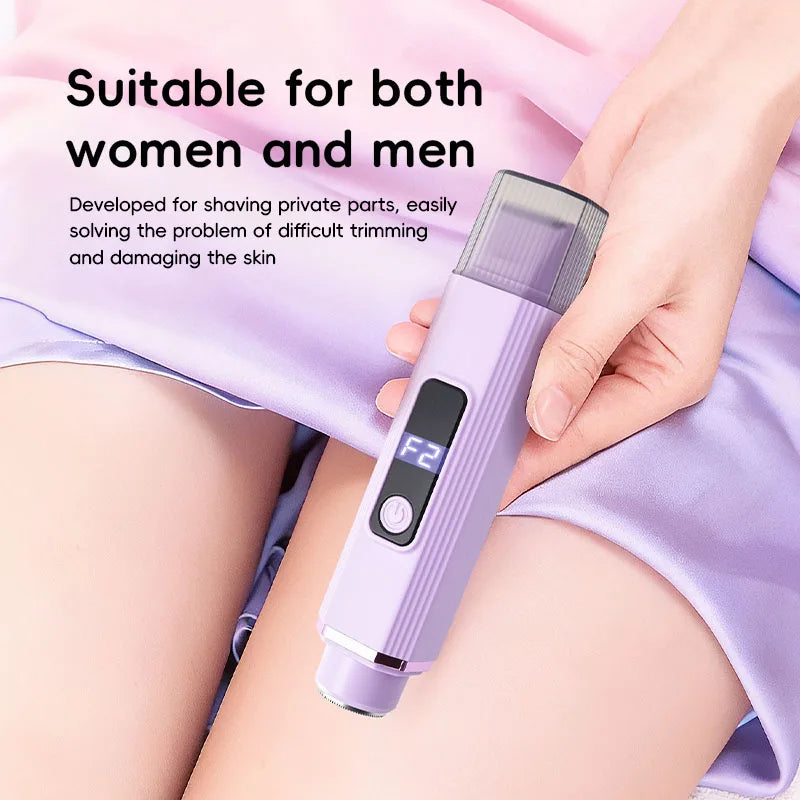 Electric 2-in-1 Women's Razor & Trimmer – Painless Hair Remover for Face, Legs & Full Body Use Peaceful Pleasures Health and Wellness