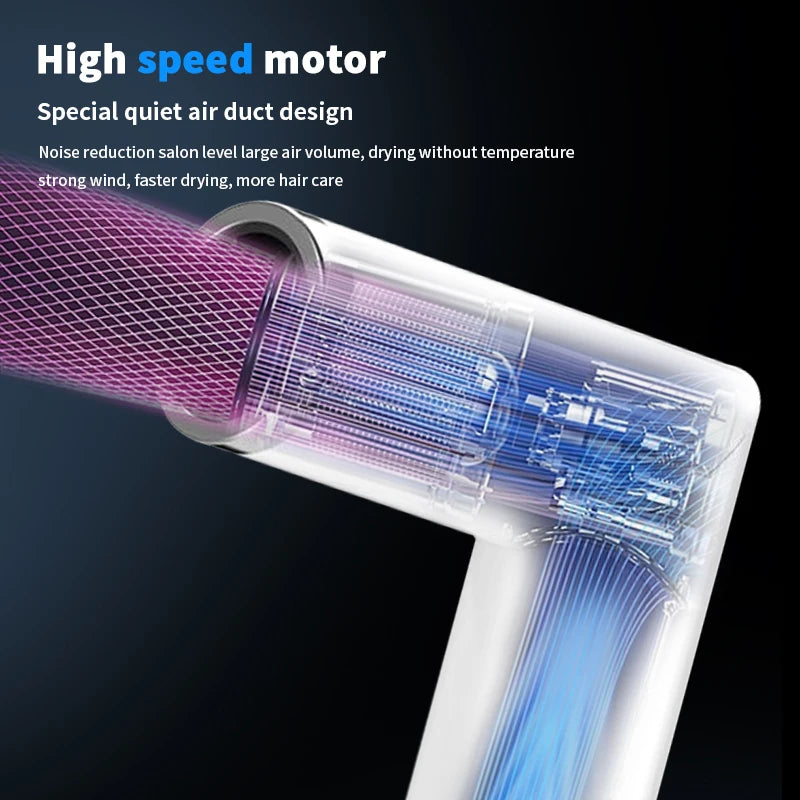 Foldable Hair Dryer High Speed Anion Constant Temperature Ionic Portable Professional for Travel Home Salon Styling Peaceful Pleasures Health and Wellness
