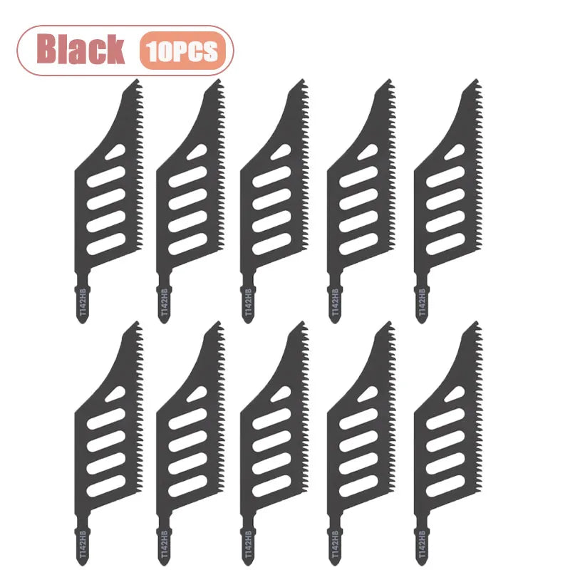 T-Shank Jigsaw Blades Set – Wood, Metal & Plastic Cutting