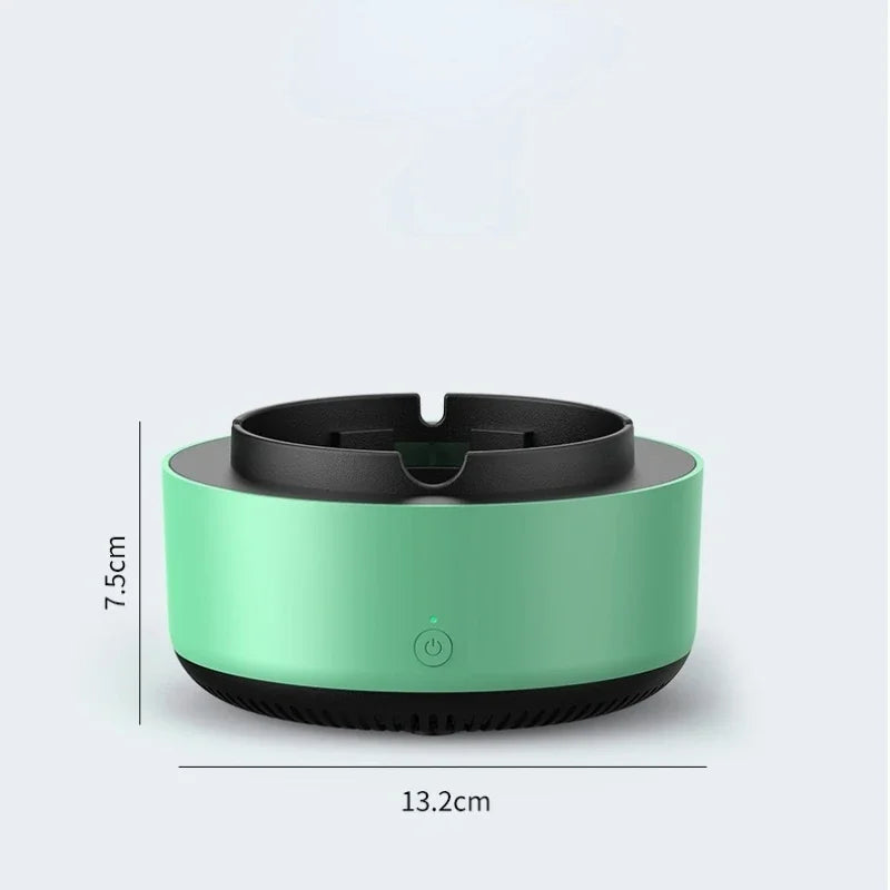 Portable Smokeless Ashtray Air Purifier Multi Filtration Removes Smoke Odor for Home Office Car Passive Smoking Protection Peaceful Pleasures Health and Wellness