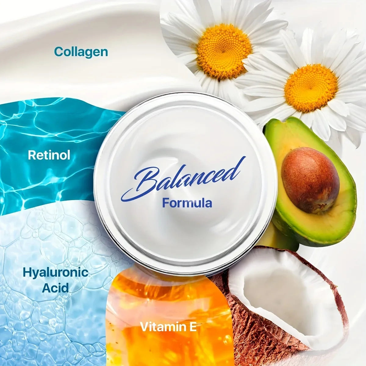 GORGIQUE Retinol Face Cream – Collagen & Hyaluronic Acid
