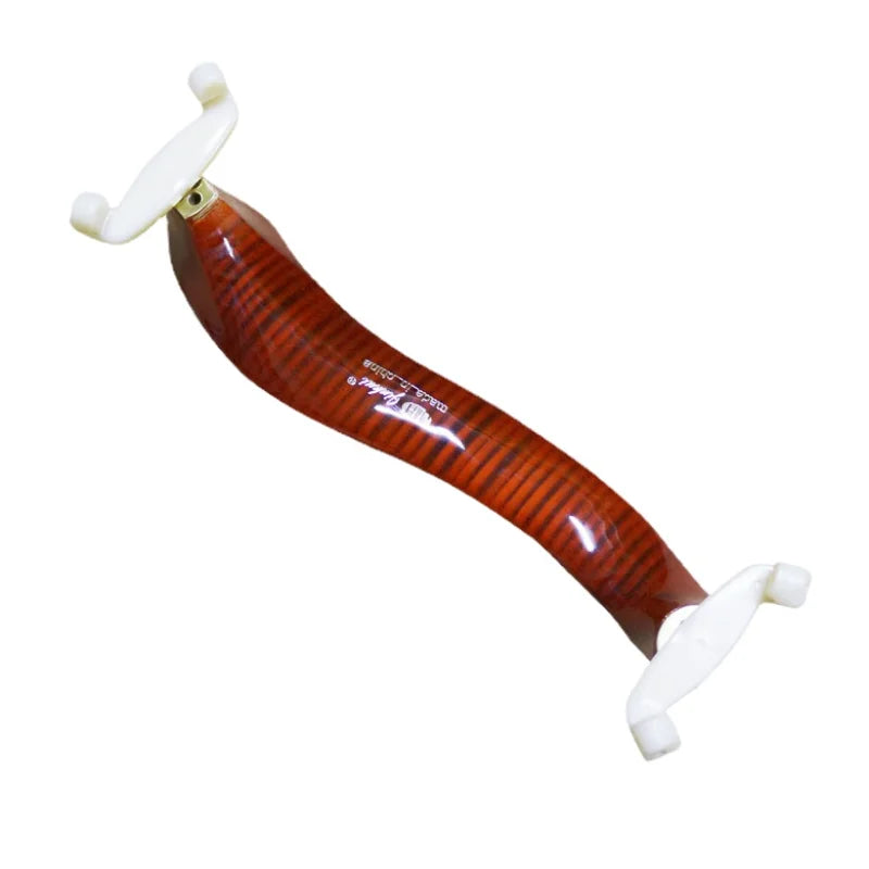 Stripes Maple Wood Violin Shoulder Rest Adjustable 4 3 1 2 Pad