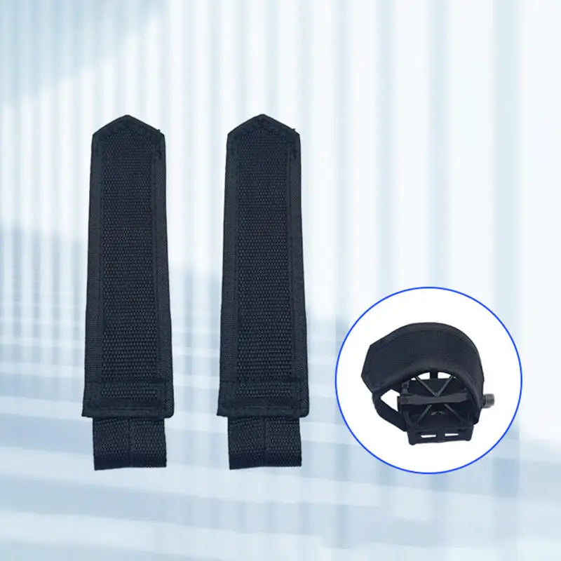 1/2Pcs Outdoor Bicycle Pedals Foot Binding Strap Cycling Accessories Made Of Nylon+Velcro Strap Foot Binding Cover Peaceful Pleasures Health and Wellness