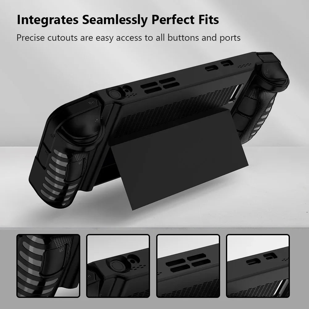 Ultra Thin TPU Soft Case For Lenovo Legion Go Case Handle Game Console Protective Cover with Kickstand For Legion Go Accessories Peaceful Pleasures Health and Wellness