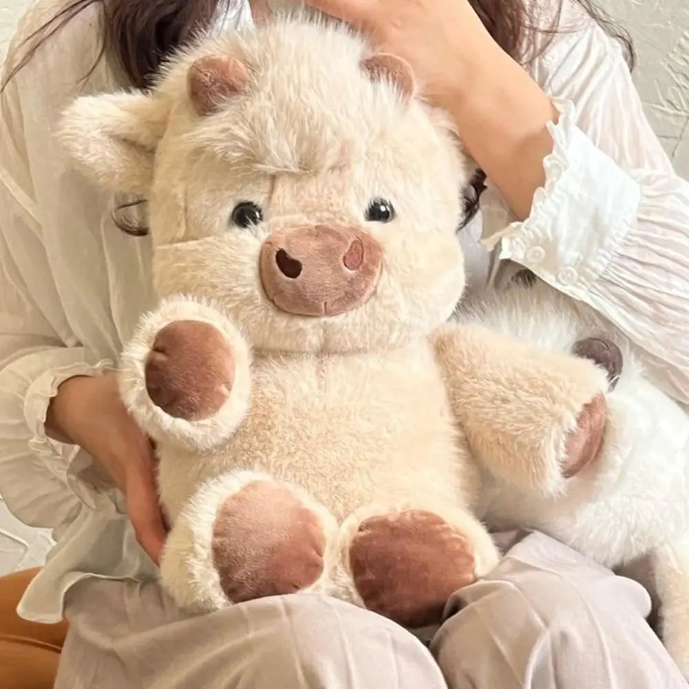 Soft Calf Pig Plush Toy for Kids and Collectors Peaceful Pleasures Health and Wellness