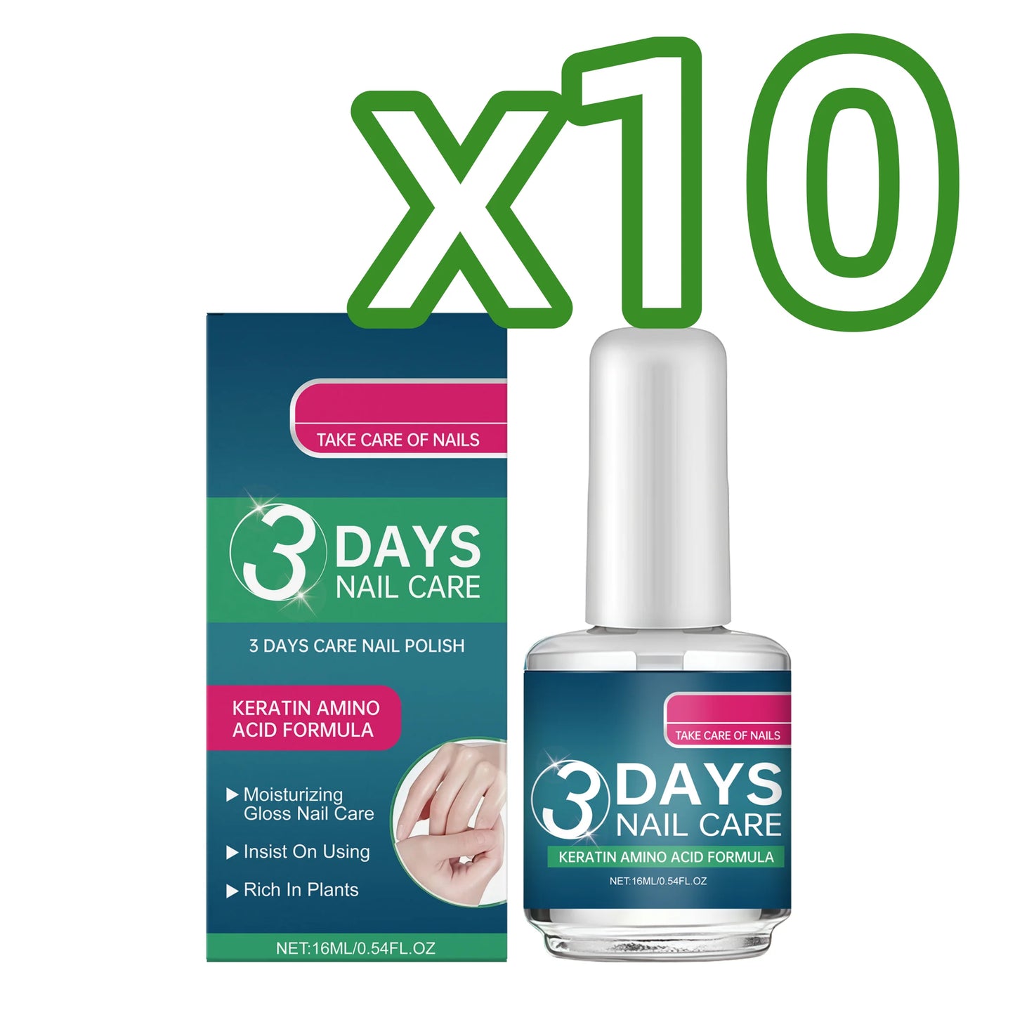 Tea Tree Cuticle Oil Nourish Nail Cuticle Repair Dry Cracked Strengthen Nails Improve Brittle Daily Protect Nail Nutrition Oil Peaceful Pleasures Health and Wellness 16ml Boxed X 10PCS