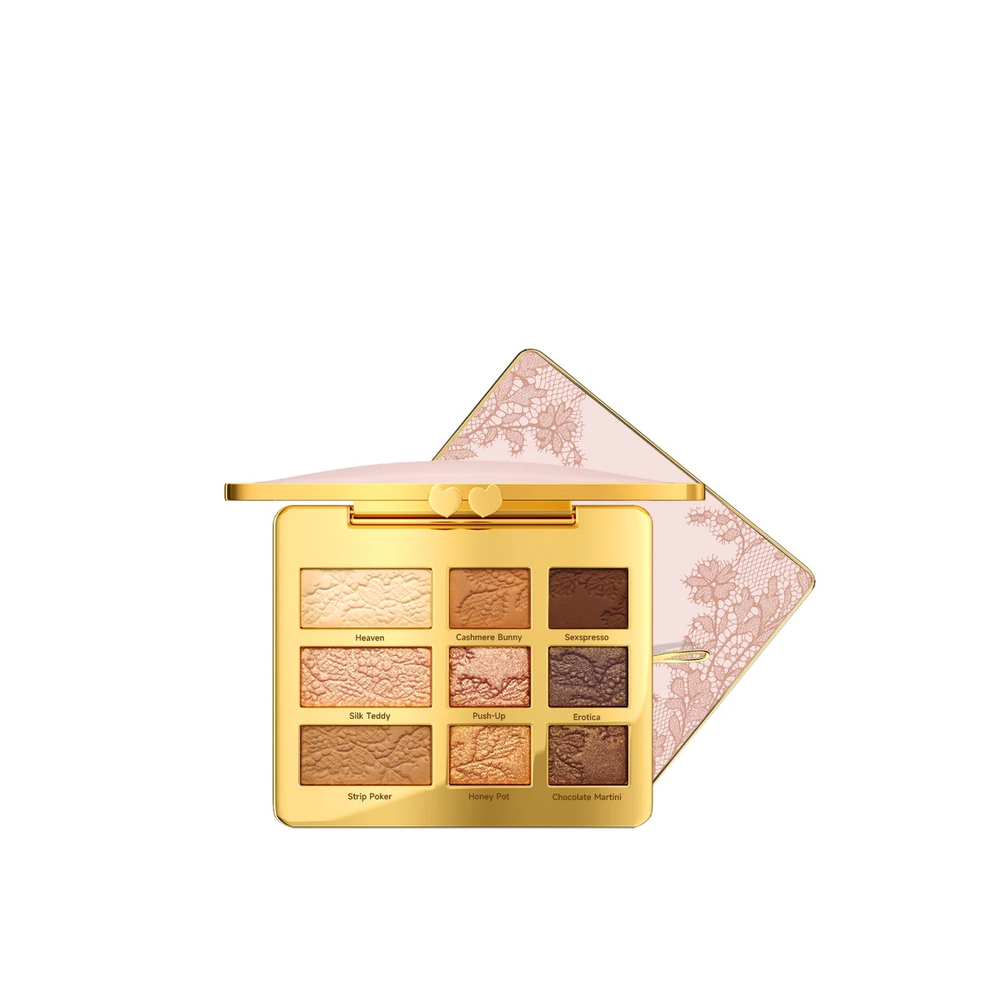 9-Color Shimmer Glitter Eyeshadow Palette – Waterproof & Blendable