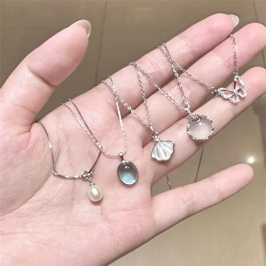 5-Piece Retro Bohemian Moonstone Jewelry Set Peaceful Pleasures Health and Wellness