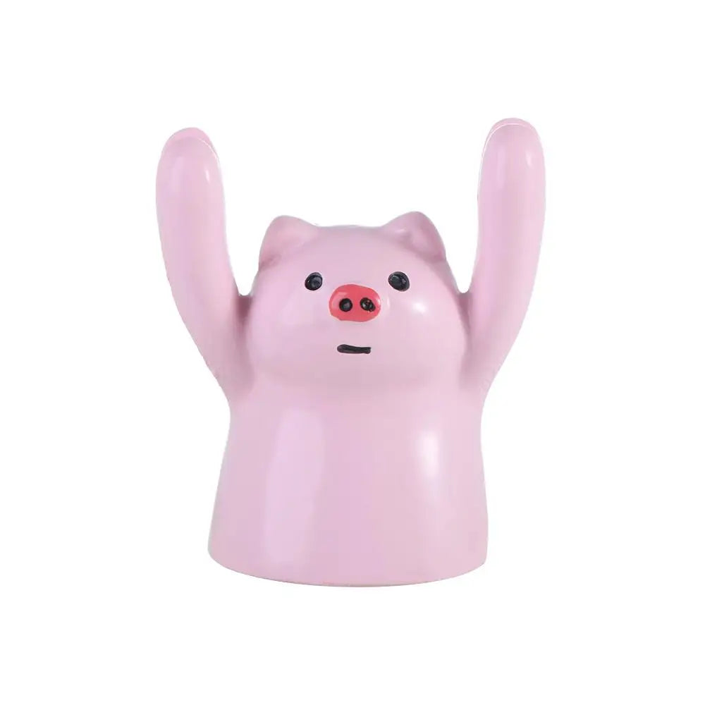 Kawaii Messege Desktop Memo Clip Holder Resin Panda Hand Raising Card Clip Picture Display Stand Photo Stander Clip Rome Peaceful Pleasures Health and Wellness 1