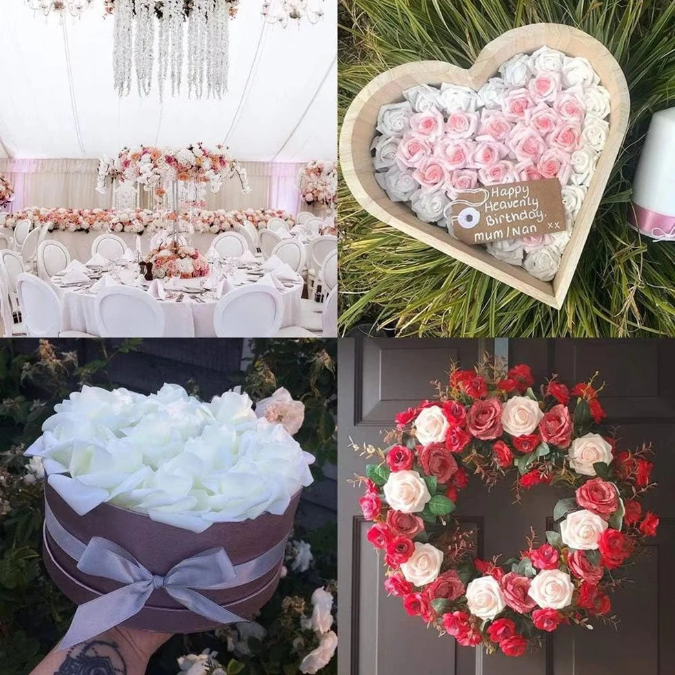PE Foam Artificial Roses – Wedding, Home & Party Décor