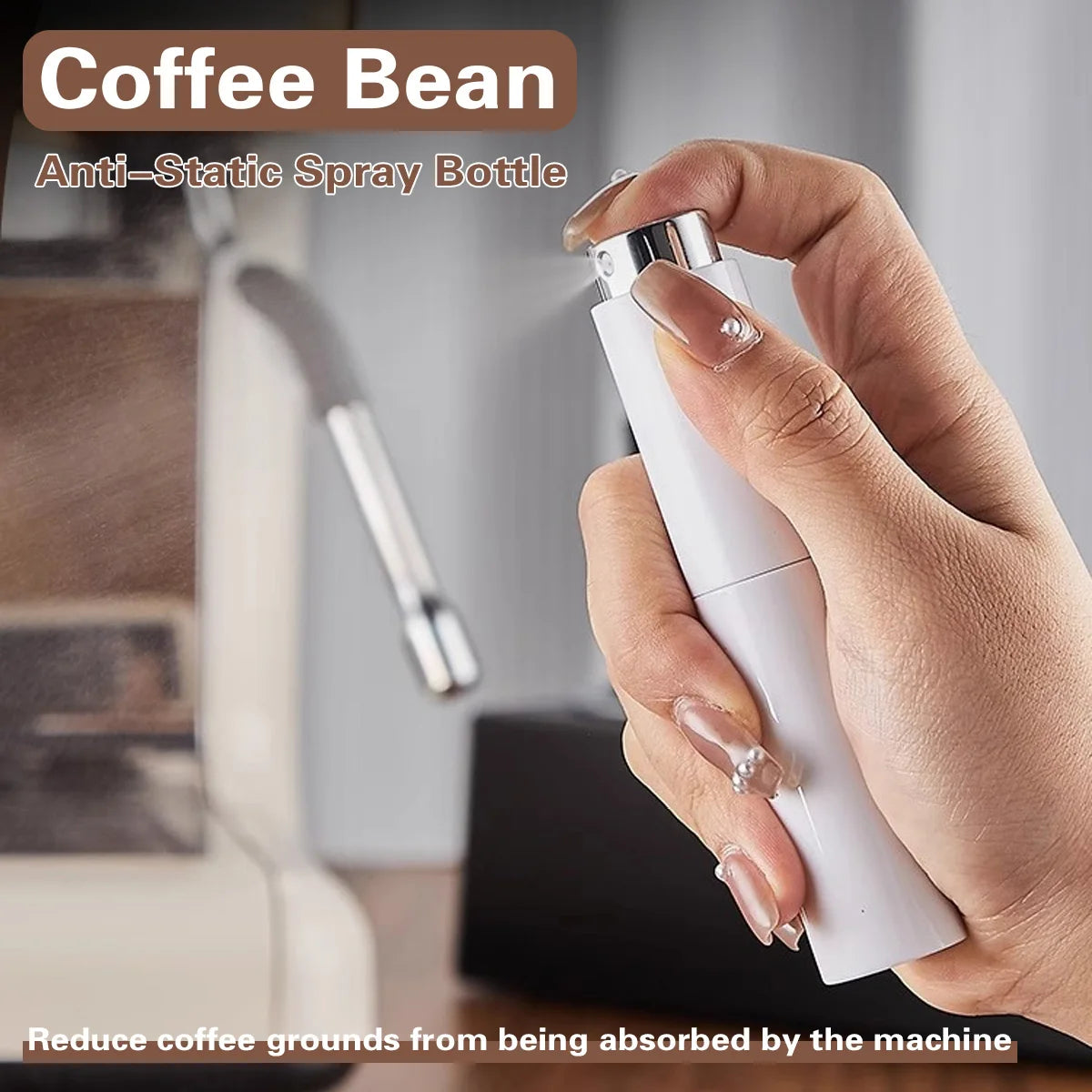 2 pack Coffee Bean Spray Bottle, Perfume Dispensing Bottle, Rotating Telescopic Spray Glass Spray Bottle Travel Dispensing Tool Peaceful Pleasures Health and Wellness