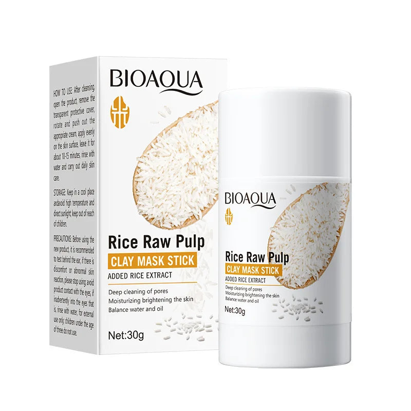 BIOAQUA White Rice Clay Face Mask – Blackhead & Firming Mud