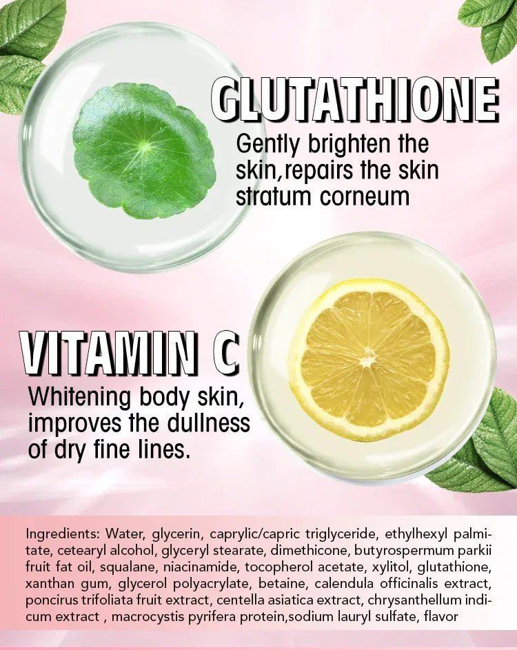 AILKE Vitamin C & Glutathione Brightening Body Lotion 500ml Peaceful Pleasures Health and Wellness