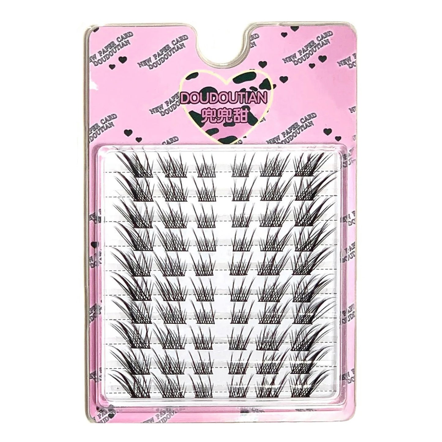 Devil Eyelash Clusters – Eye-Lifting Wispy Fake Lashes