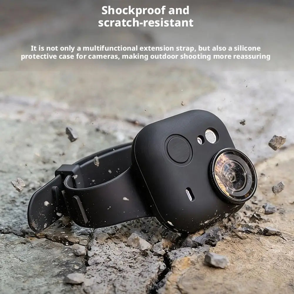 For Insta360 GO Ultra Strap Strap Strap, Silicone Adjustable Protective Cover, Sports Camera Accessories Peaceful Pleasures Health and Wellness