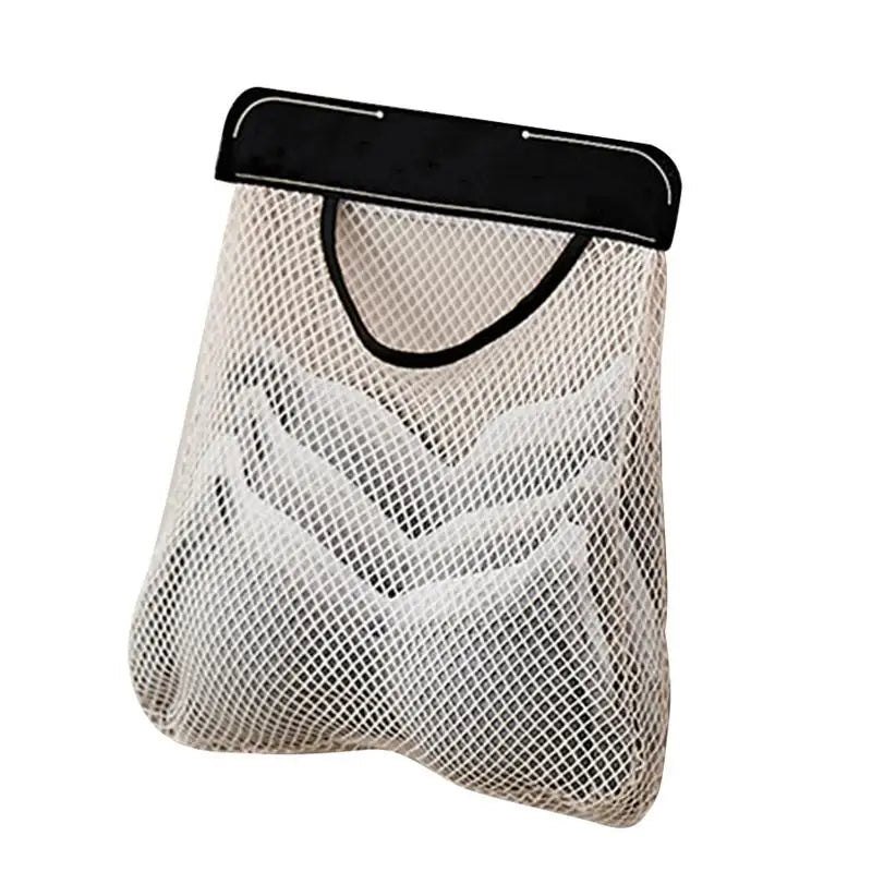 Wall Mounted Mesh Storage Bag | No-Drill Door Organiser