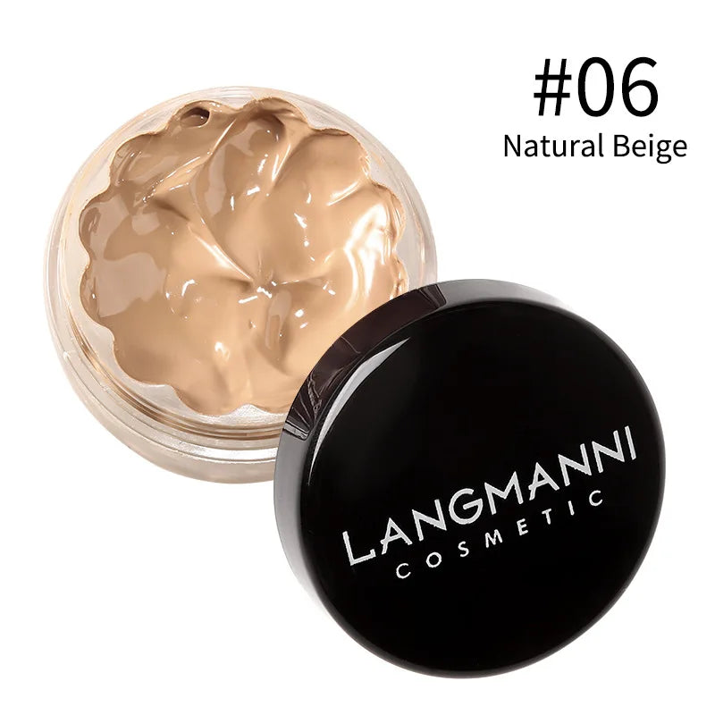 Langmanni Full Coverage Liquid Concealer – Matte & Waterproof