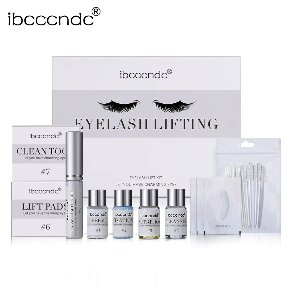 Professional Lash Lift Kit – DIY Semi-Permanent Eyelash Perm