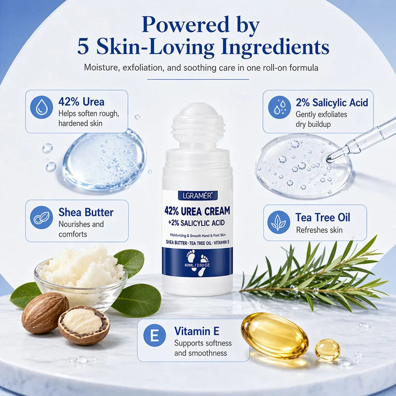 42% Urea & 2% Salicylic Acid Foot Cream Stick | Heel & Hand Balm