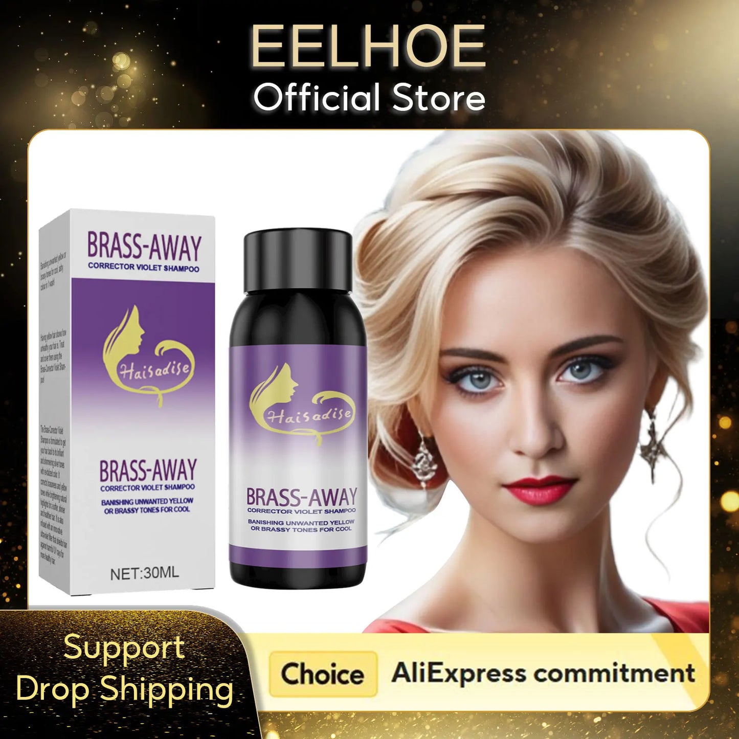 Eelhoe Purple Shampoo – Toning for Blonde & Bleached Hair