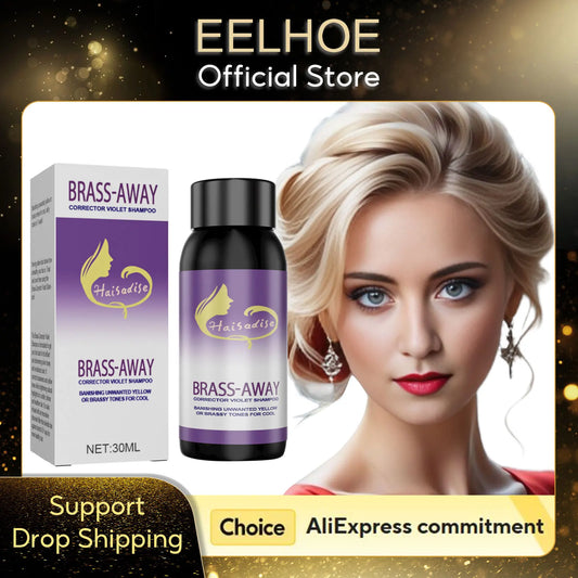 Eelhoe Purple Shampoo – Toning for Blonde & Bleached Hair Purple Toning Shampoo Peaceful Pleasures Health and Wellness