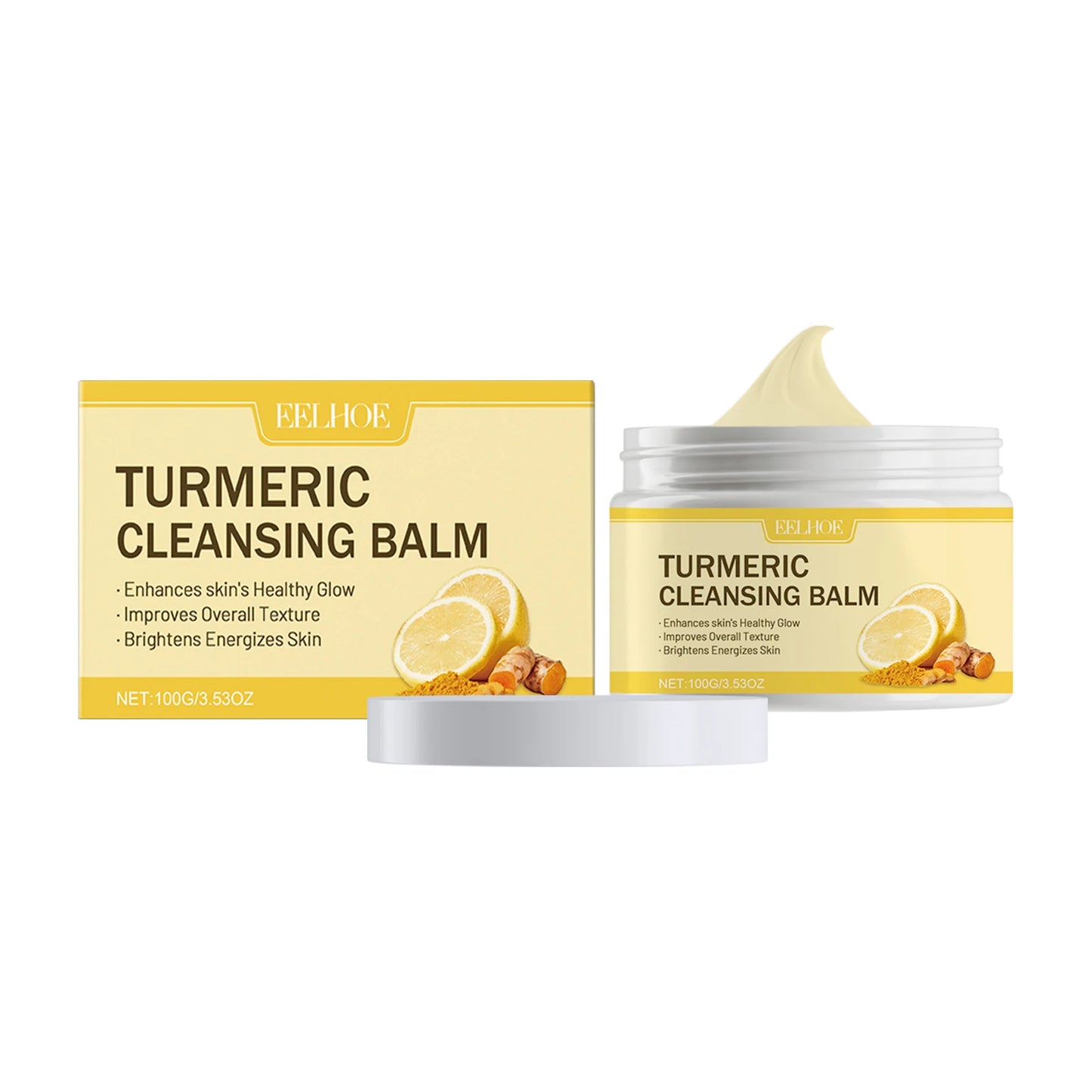 Turmeric Ginger Lemon Cleansing Balm Makeup Remover 100g