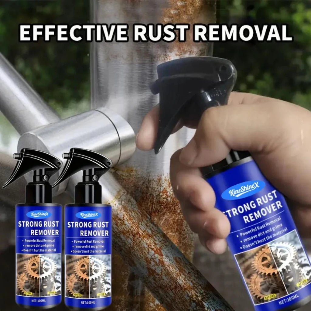 1/2pcs 100ml Powerful Rust Removal Cleaning Tools Car Iron Powder Rust Remover Maintenance Metal Surface Rust Removal Artifact Peaceful Pleasures Health and Wellness