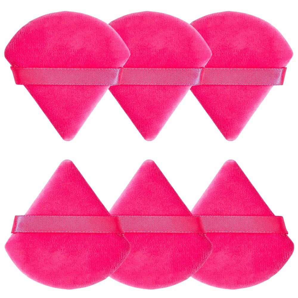 RUNTOIN Triangle Powder Puff Mini Finger Makeup Sponge 6-20 Pc