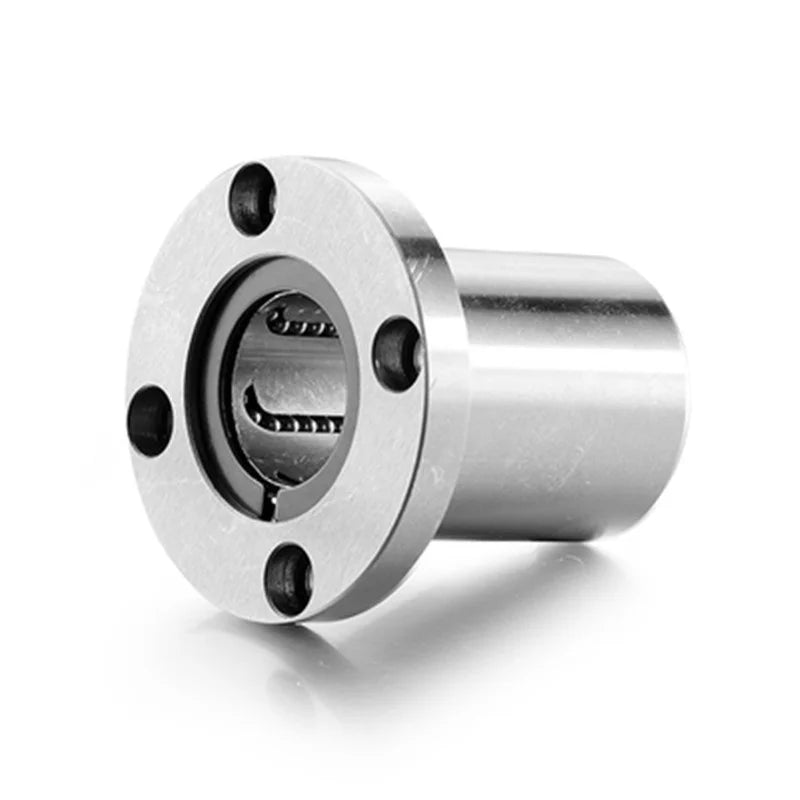 1PCS 6mm/8mm/10mm/12mm/13mm/16mm/20mm/25mm LMF Series LMF8UU/LMF10 Round Flange Coupling Linear Motion Bearing For Rod shaft Peaceful Pleasures Health and Wellness