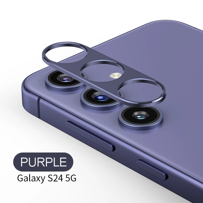 Mobile Phone Camera Protective Film For Samsung Galaxy S25 ultra Case S24ultra Accessories S25 Plus For Samsung S24 Case Peaceful Pleasures Health and Wellness Purple for S24