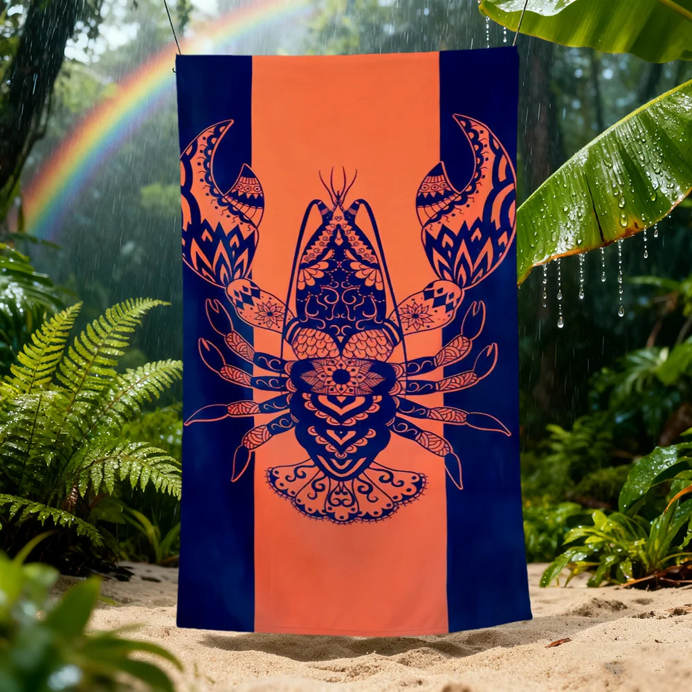 Quick-Dry Beach Towel – Soft Pool, Travel & Gym Towel Quick-Dry Beach Towel Peaceful Pleasures Health and Wellness
