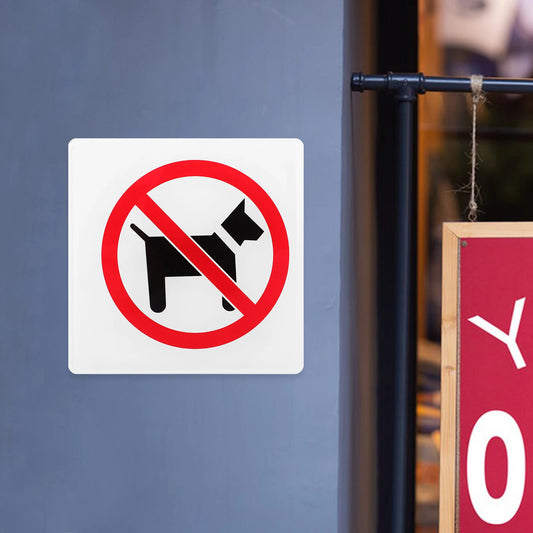 No Pet Allowed Sign Inside Sign Door Marker Store Entrance Business Supermarket Restaurant Office Notice Sign Peaceful Pleasures Health and Wellness