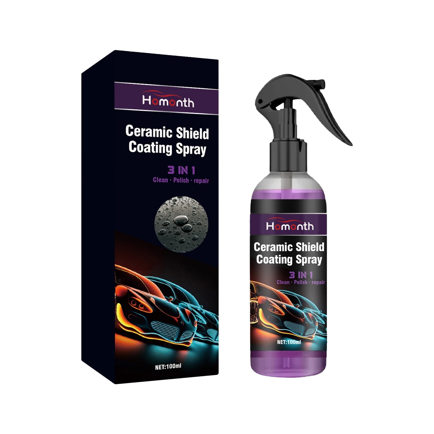 Homonth Ceramic Car Coating Spray | Polish & Paint Protection