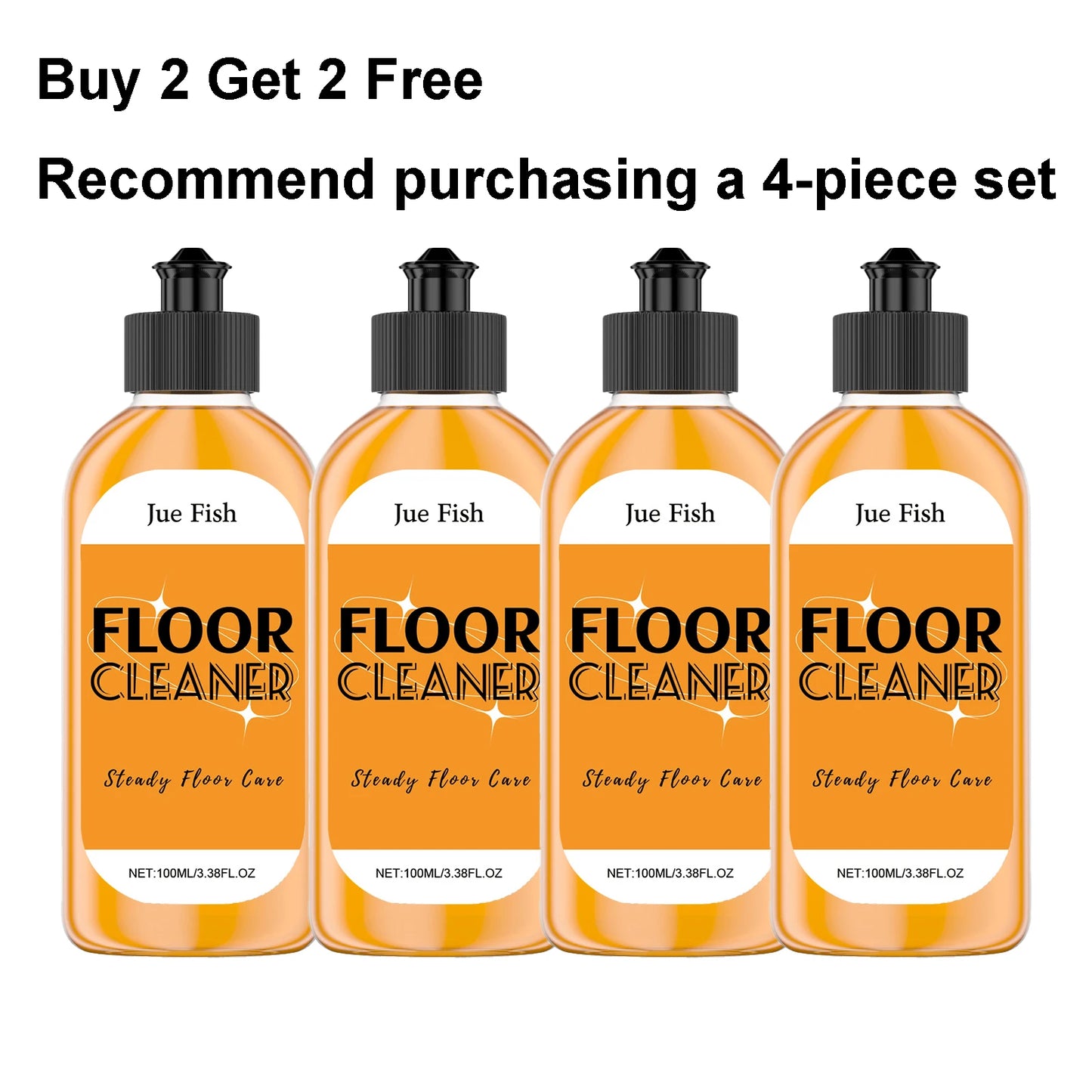Jue-Fish 100ml Multi-Surface Floor Cleaner | Polish & Dirt Removal